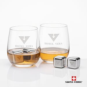 Swiss Force® S/S Ice Cubes & 2 Gibson OTR