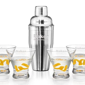 Connoisseur Shaker & Rideau Martini Set