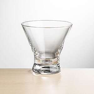 Rideau Stemless Martini - Deep Etch