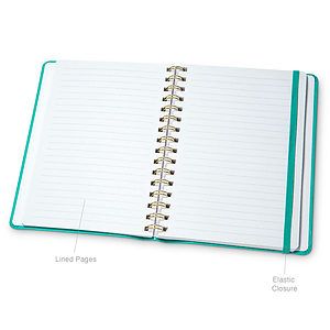 Eccolo® Kabuki Spiral Journal - Medium