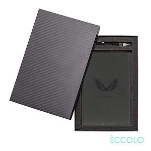 Eccolo® Two Step Journal/Venino Pen Gift Set - (M) 