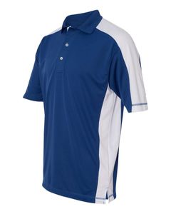 Men's Colorblocked Moisture Free Mesh Polo - 0465