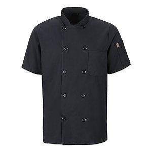Mimix™ Short Sleeve Chef Coat with OilBlok - 046X