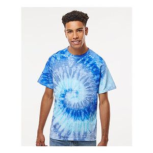 Unisex Multi-Color Tie-Dyed T-Shirt - 1000