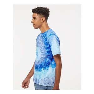 Unisex Multi-Color Tie-Dyed T-Shirt - 1000