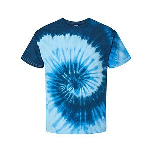 Unisex Multi-Color Tie-Dyed T-Shirt - 1000