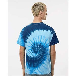 Unisex Multi-Color Tie-Dyed T-Shirt - 1000