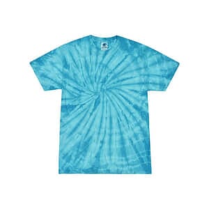 Unisex Multi-Color Tie-Dyed T-Shirt - 1000