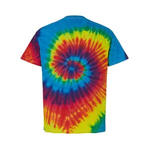 Youth Multi-Color Tie-Dyed T-Shirt - 1000Y