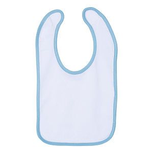 Infant Contrast Trim Premium Jersey Bib - 1004