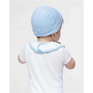 Infant Contrast Trim Premium Jersey Bib - 1004
