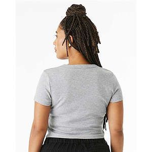 Women's Micro Rib Baby Tee - 1010