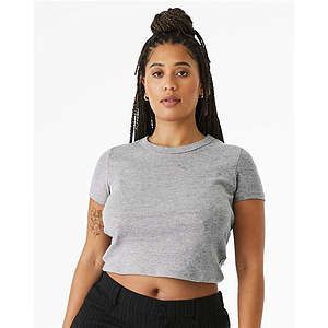 Women's Micro Rib Baby Tee - 1010