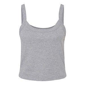 Women's Micro Rib Spaghetti Strap Tank - 1012