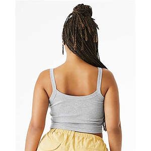 Women's Micro Rib Spaghetti Strap Tank - 1012