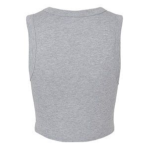 Women's Micro Rib Muscle Crop Tank - 1013