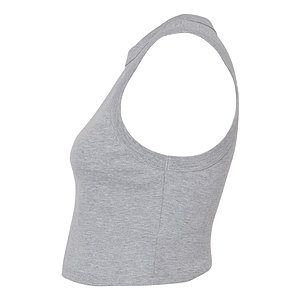 Women's Micro Rib Muscle Crop Tank - 1013