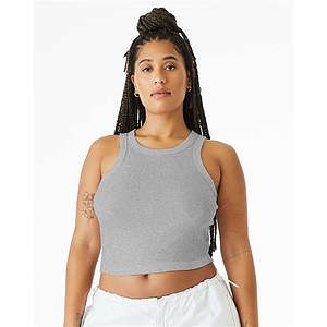 Women's Micro Rib Racer Tank - 1019