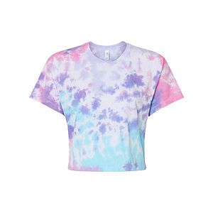 Women's Tie-Dyed Crop T-Shirt - 1050