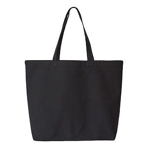 Jumbo Recycled Midweight Gusseted Canvas Tote - OAD108R
