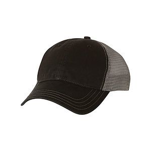 Garment-Washed Trucker Cap - 111