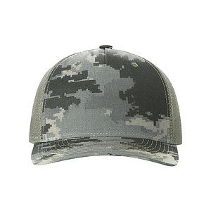 Printed Five-Panel Trucker Cap - 112PFP