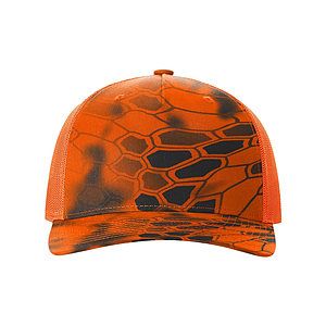 Printed Five-Panel Trucker Cap - 112PFP