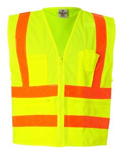 Unisex Prismatic Hydrowick-Lite Multi Zipper Vest - 1197-1198