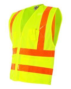 Unisex Prismatic Hydrowick-Lite Multi Zipper Vest - 1197-1198