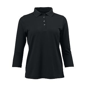 Women's Lady Palm Three-Quarter Sleeve Polo - 120