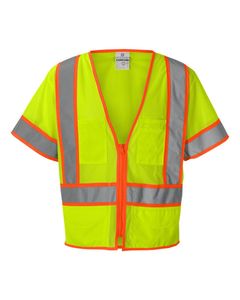 Unisex Ultra-Cool™ Six-Pocket Mesh Surveyor’s Vest - 1242-1243