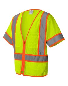 Unisex Ultra-Cool™ Six-Pocket Mesh Surveyor’s Vest - 1242-1243