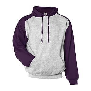 Unisex Sport Athletic Fleece Hooded Sweatshirt - 1249