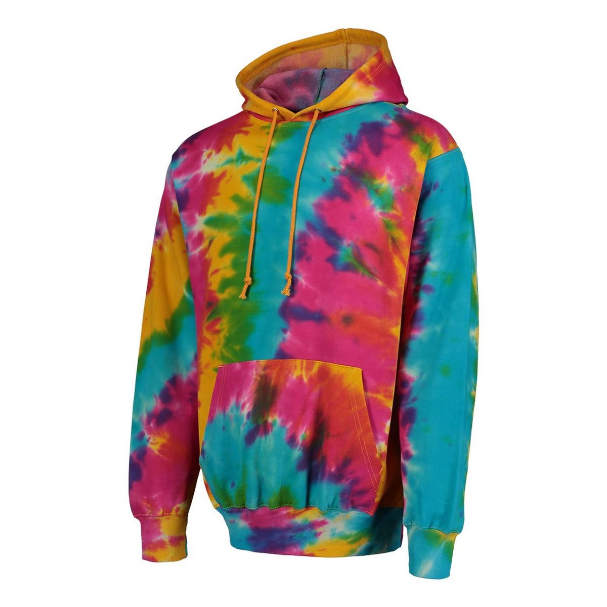 Unisex Classic Fleece Tie-Dye Hooded Sweatshirt - 1290