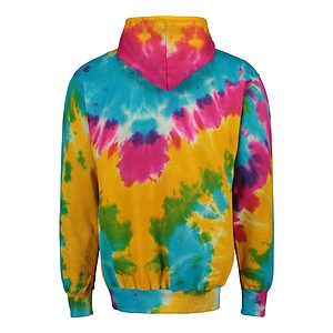 Unisex Classic Fleece Tie-Dye Hooded Sweatshirt - 1290