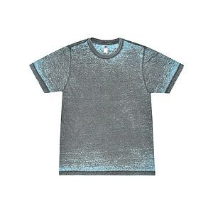 Unisex Acid Wash Burnout T-Shirt - 1350
