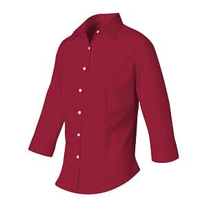 Women's Three-Quarter Sleeve Baby Twill Shirt - 13V0527