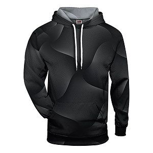 Men's Warp Hooded Sweatshirt - 1413
