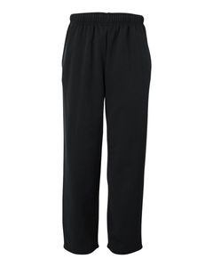 Unisex Performance Fleece Open-Bottom Sweatpants - 1478