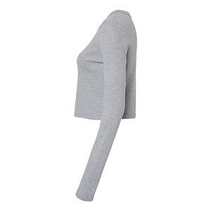Women's Micro Rib Long Sleeve Baby Tee - 1501