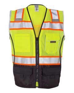 Unisex Premium Black Series® Black Bottom Class 2 Vest - 1515-1516