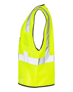 Unisex Double-Pocket Zippered Economy Class 2  Vest - 1537-1538