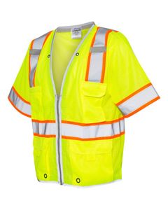 Unisex Premium Brilliant Series® Heavy Duty Class 3 Vest - 1550-1551