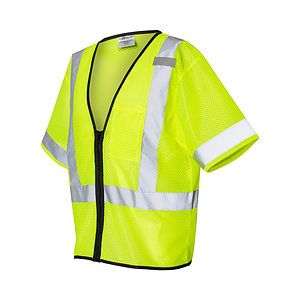 Unisex Economy Single Pocket Zipper Vest - 1567-1568