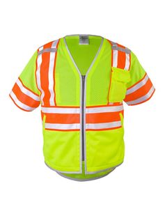 Unisex Premium Brilliant Series® Ultimate Reflective Class 3 Vest - 1573-1574