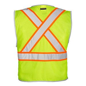 Unisex Premium Brilliant Series® X Back Dual Compliant Vest - 1576-1577