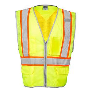Unisex Premium Brilliant Series® X Back Dual Compliant Vest - 1576-1577