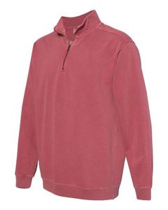 Unisex Garment-Dyed Quarter-Zip Sweatshirt - 1580
