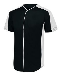 Men's Full Button Baseball Jersey - 1655