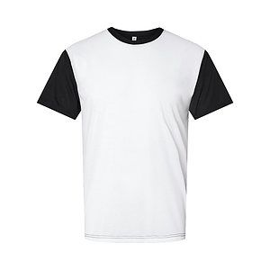 Men's Blackout Polyester Sublimation Tee - 1902